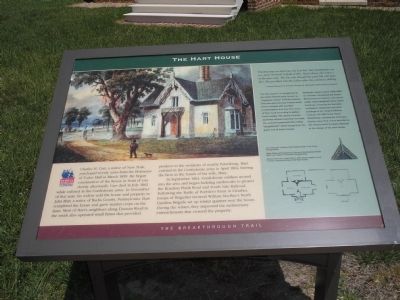 The Hart House Marker. Click for full size. The Hart House Marker image. Click for full size.