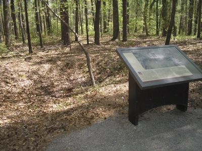 Marker on the Breakthrough Trail. Click for full size. Marker on the Breakthrough Trail image. Click for full size.