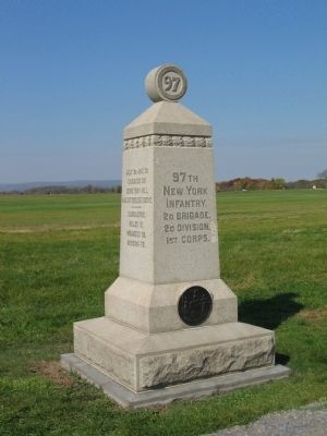 97th New York Infantry Monument image. Click for full size.