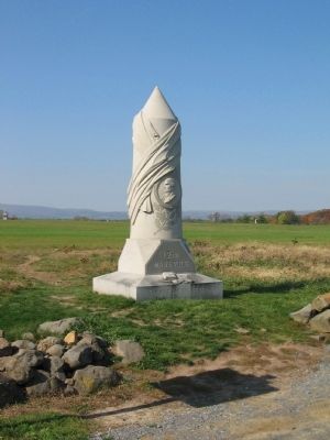 12th Massachusetts Volunteers Monument image. Click for full size.