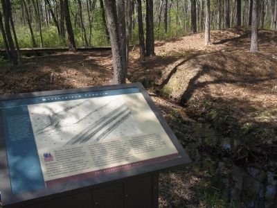 Marker on the Breakthrough Trail image. Click for full size.