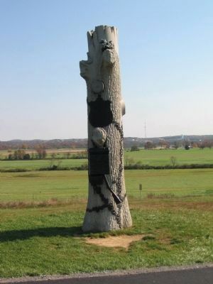 90th Pennsylvania Volunteers Monument image. Click for full size.