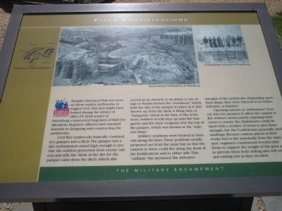 Field Fortifications Marker image. Click for full size.