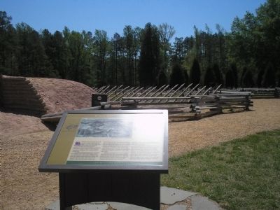 Marker in Pamplin Historical Park image. Click for full size.