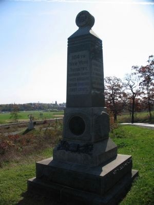 104th New York Infantry Monument image. Click for full size.
