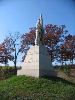 13th Massachusetts Volunteers Monument image. Click for full size.