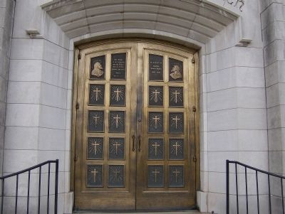 United Methodist Church Entrance. Click for full size. United Methodist Church Entrance image. Click for full size.