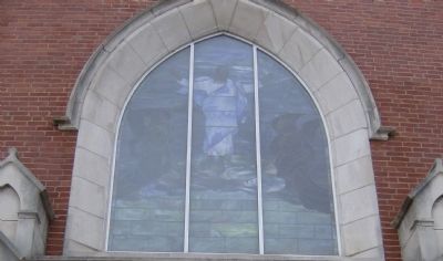 United Methodist Church Stained Glass. Click for full size. United Methodist Church Stained Glass image. Click for full size.