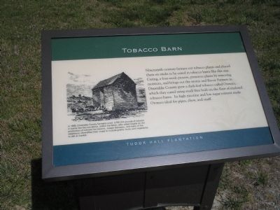 Tobacco Barn Marker image. Click for full size.