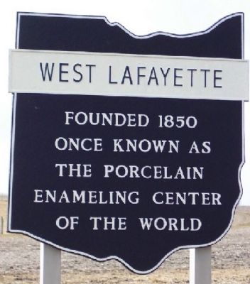 West Lafayette Corporate Limit Marker image. Click for full size.