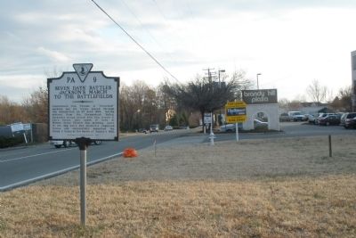 Facing south on Lee Davis Rd. Click for full size. Facing south on Lee Davis Rd image. Click for full size.
