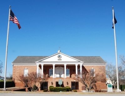 Easley City Hall<br>Captain Kimberly Hampton Marker Extreme Right. Click for full size. Easley City Hall<br>Captain Kimberly Hampton Marker Extreme Right image. Click for full size.