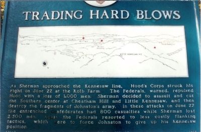 Trading Hard Blows Marker image. Click for full size.