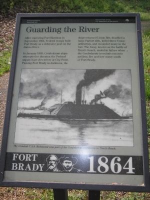 Guarding the River Marker image. Click for full size.