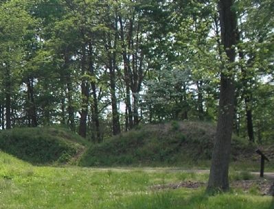 Marker in Fort Brady. Click for full size. Marker in Fort Brady image. Click for full size.