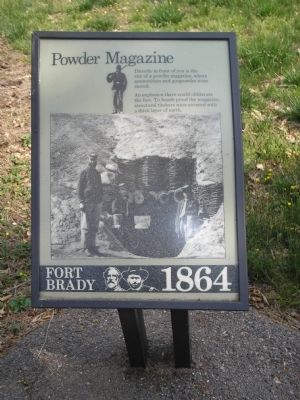 Powder Magazine Marker. Click for full size. Powder Magazine Marker image. Click for full size.