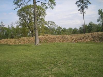 Federal Fort Burnham. Click for full size. Federal Fort Burnham image. Click for full size.