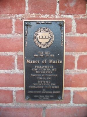 Manor of Maske Marker image. Click for full size.