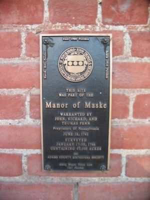 Manor of Maske Marker. Click for full size. Manor of Maske Marker image. Click for full size.