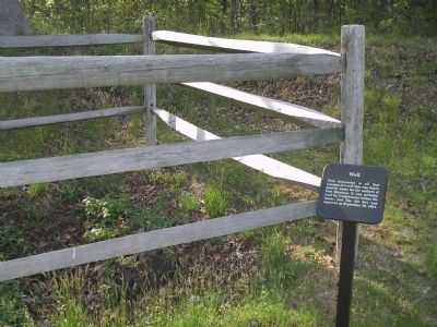 Marker in Fort Harrison. Click for full size. Marker in Fort Harrison image. Click for full size.