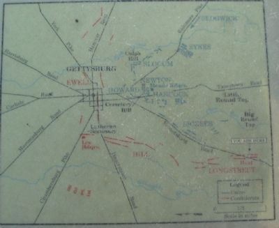Close Up of the Rather Faded Map. Click for full size. Close Up of the Rather Faded Map image. Click for full size.