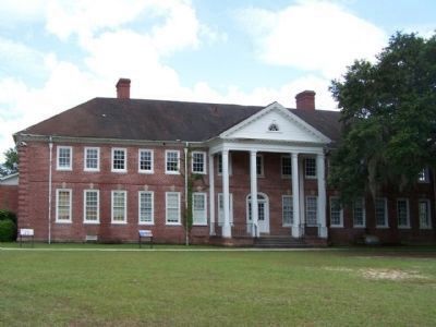 Dorchester Academy Boy's Dormitory, west entrance image. Click for full size.