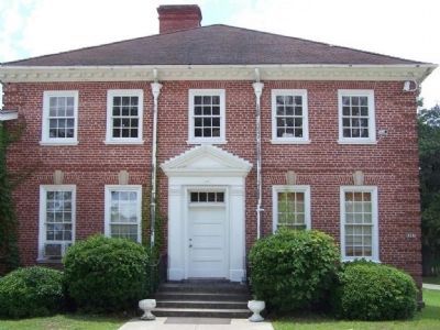 Dorchester Academy Boy's Dormitory, north entrance image. Click for full size.
