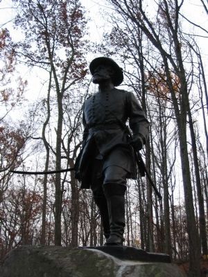 William Wells Statue. Click for full size. William Wells Statue image. Click for full size.