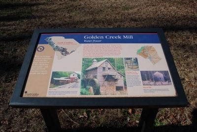 Golden Creek Mill Marker image. Click for full size.