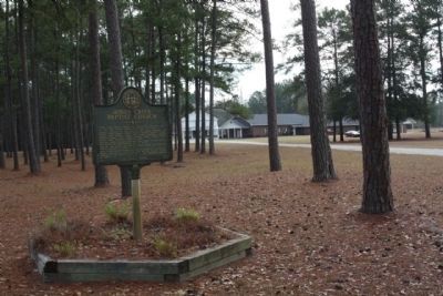 Jones Creek Baptist Church Marker, Church in background. Click for full size. Jones Creek Baptist Church Marker, Church in background image. Click for full size.