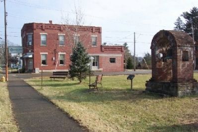Ames Academy Bell and Marker image. Click for full size.