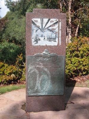 Front of Base: Women of the Mormon Battalion Marker image. Click for full size.