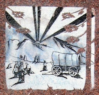Close-up of Artwork on Marker. Click for full size. Close-up of Artwork on Marker image. Click for full size.