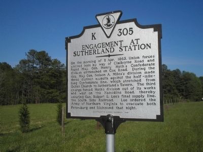 Engagement at Sutherland Station Marker image. Click for full size.