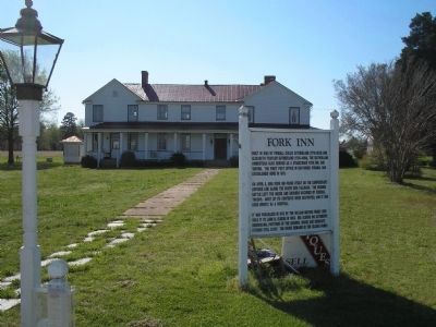 Fork Inn Marker. Click for full size. Fork Inn Marker image. Click for full size.