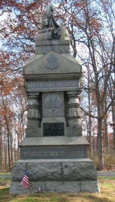 148th Pennsylvania Infantry Monument. Click for full size. 148th Pennsylvania Infantry Monument image. Click for full size.