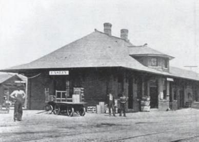 Easley Depot image. Click for full size.