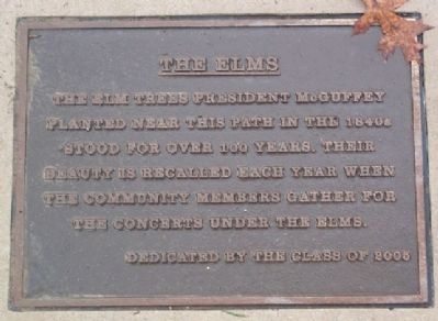 The Elms Marker image. Click for full size.
