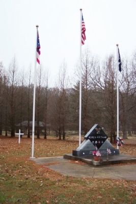 Glouster Korea-Vietnam War Memorial. Click for full size. Glouster Korea-Vietnam War Memorial image. Click for full size.