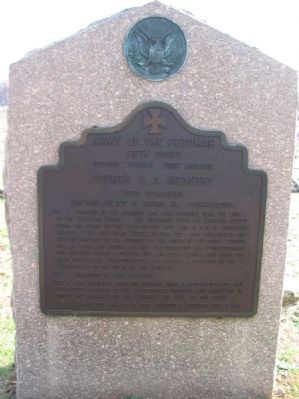 Fourth U.S. Infantry Regiment Tablet image. Click for full size.