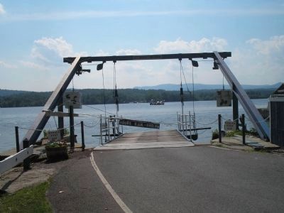 Ticonderoga Ferry. Click for full size. Ticonderoga Ferry image. Click for full size.
