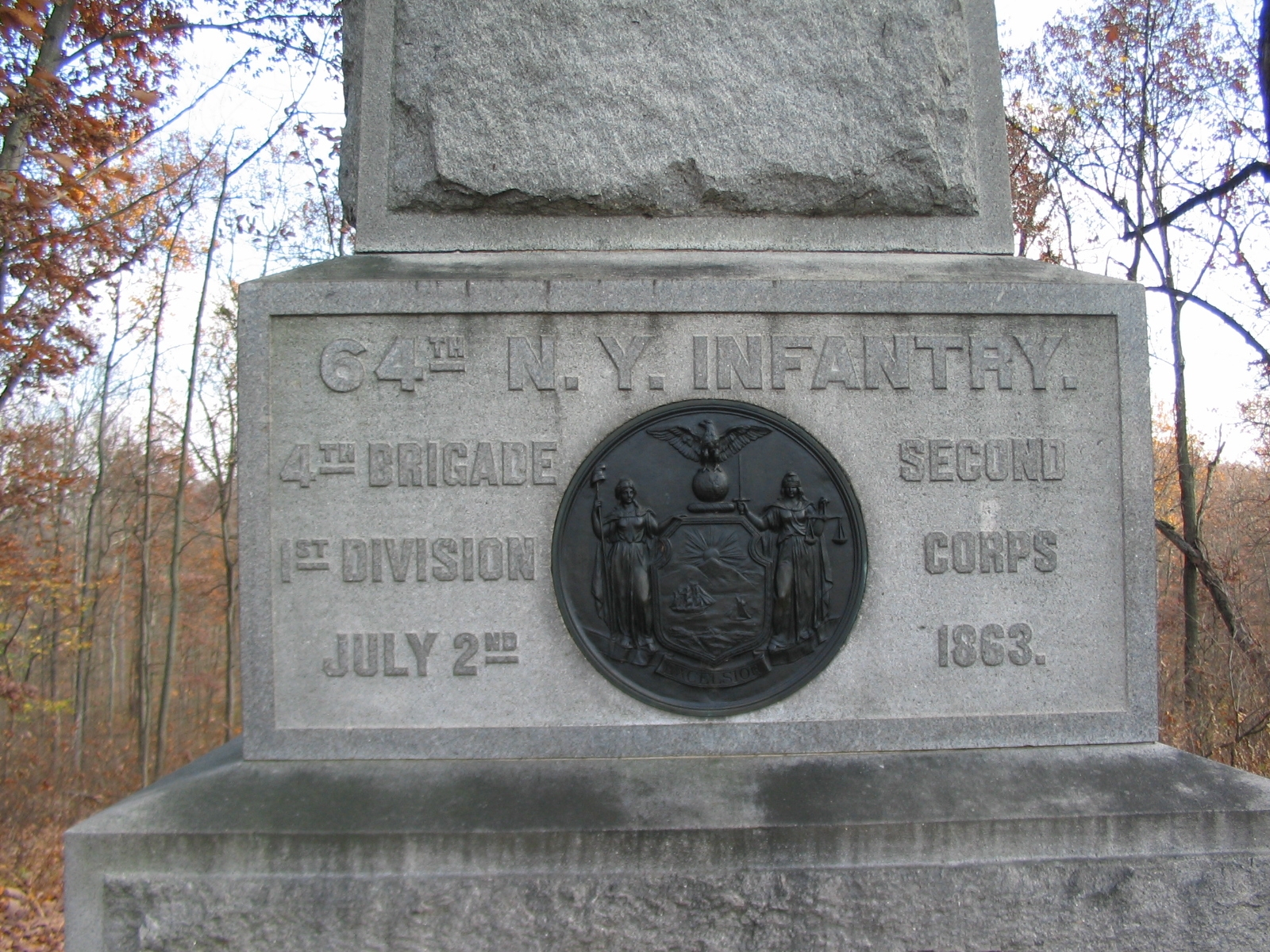 Front of Monument