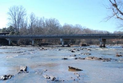 Marion P. Carnell Bridge and Shoals. Click for full size. Marion P. Carnell Bridge and Shoals image. Click for full size.