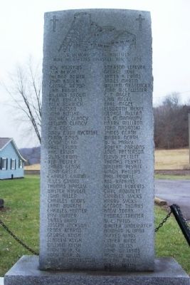 Millfield Mine No. 6 - 1205 Disaster Marker image. Click for full size.