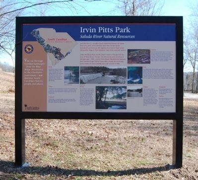 Irvin Pitts Park Marker image. Click for full size.