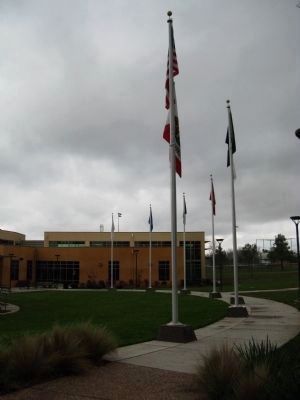 Flag Court. Click for full size. Flag Court image. Click for full size.