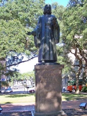 John Wesley by Sculptor Marshall Daugherty image. Click for full size.