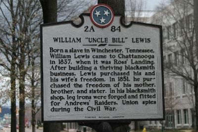 William "Uncle Bill" Lewis Marker image. Click for full size.