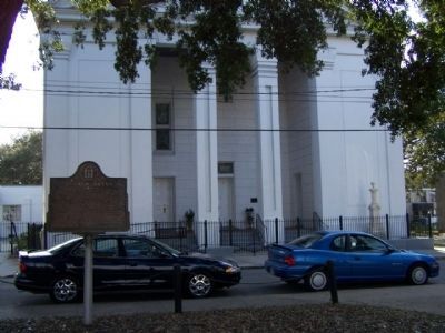 Andrew Bryan Marker at the First African Baptist Church of Savannah. Click for full size. Andrew Bryan Marker at the First African Baptist Church of Savannah image. Click for full size.
