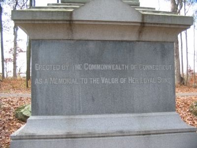 Back of Monument. Click for full size. Back of Monument image. Click for full size.